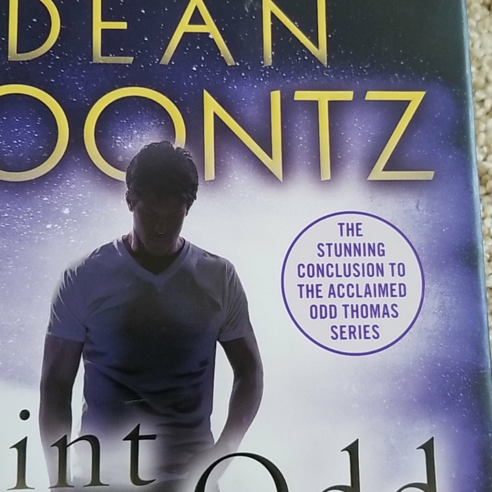 NWT HARDBACK Book Dean Koontz "Saint Odd" - Picture 2 of 6